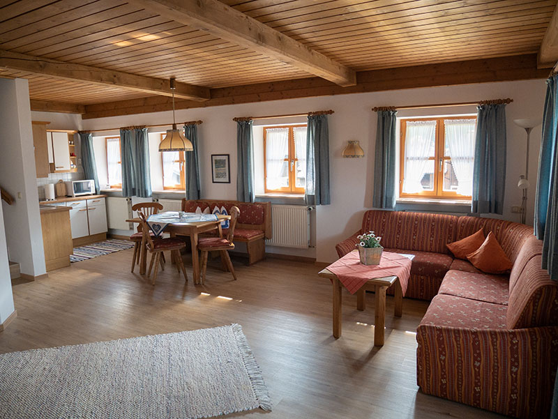 Wohnzimmer Ferienwohnung 2 Wohnzimmer Ferienwohnung 2